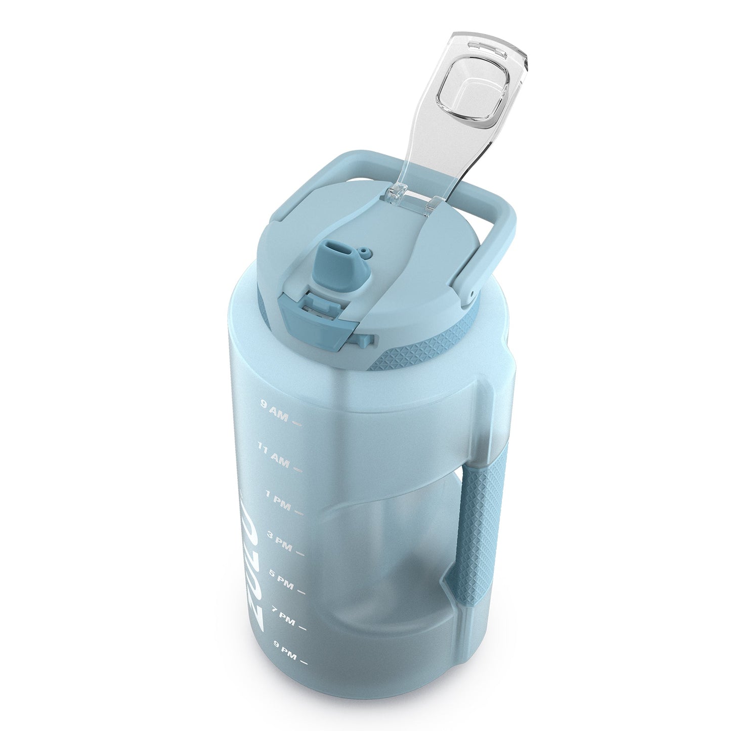 goals-gallon-128oz-water-bottle-with-straw-u5 294-1289-037_Zulu_GoalsPPGallon_128oz_Straw_DustyBlue2204C2205C_LidOpen.jpg