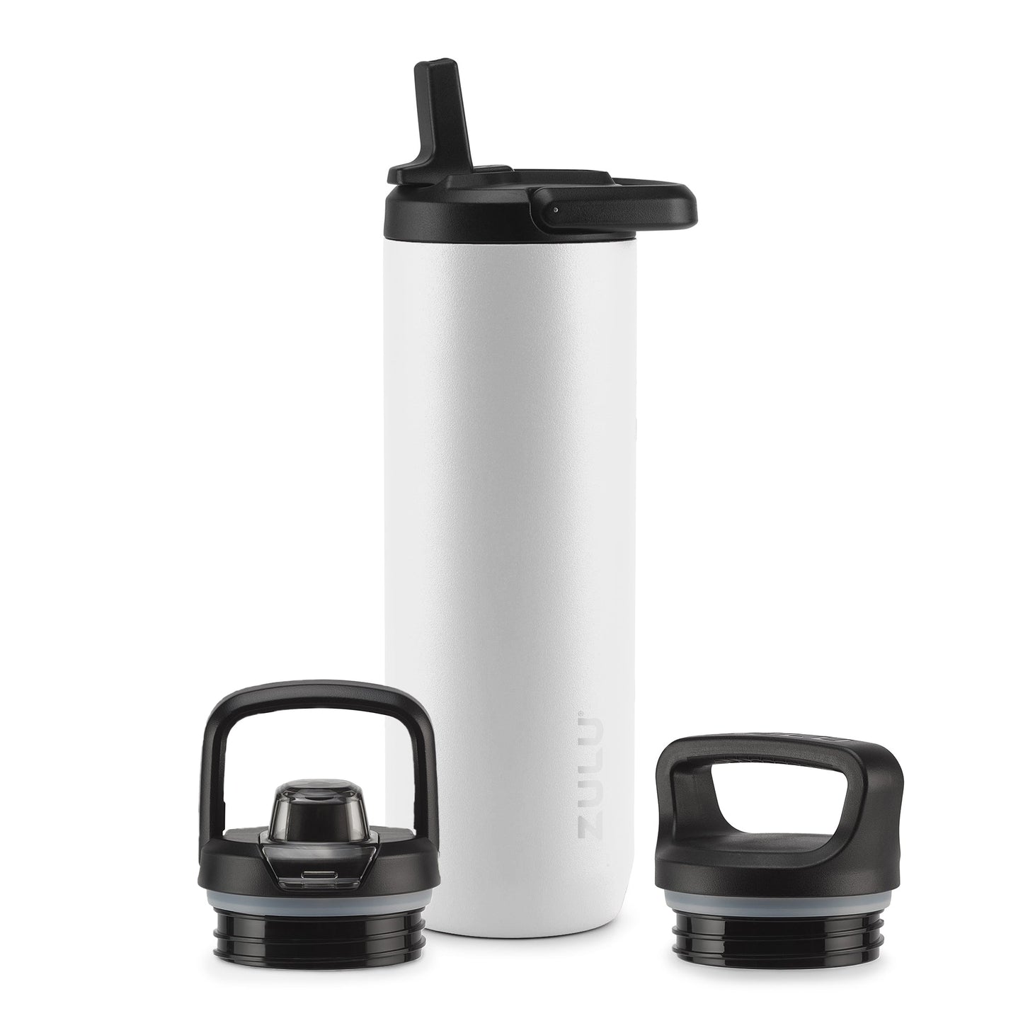 base-stainless-steel-bottle-with-three-lids-u9 Zulu_SS_Core_24oz_White_2_Lids_cbc7570c-d6d0-451a-a809-d20556dc627d.jpg