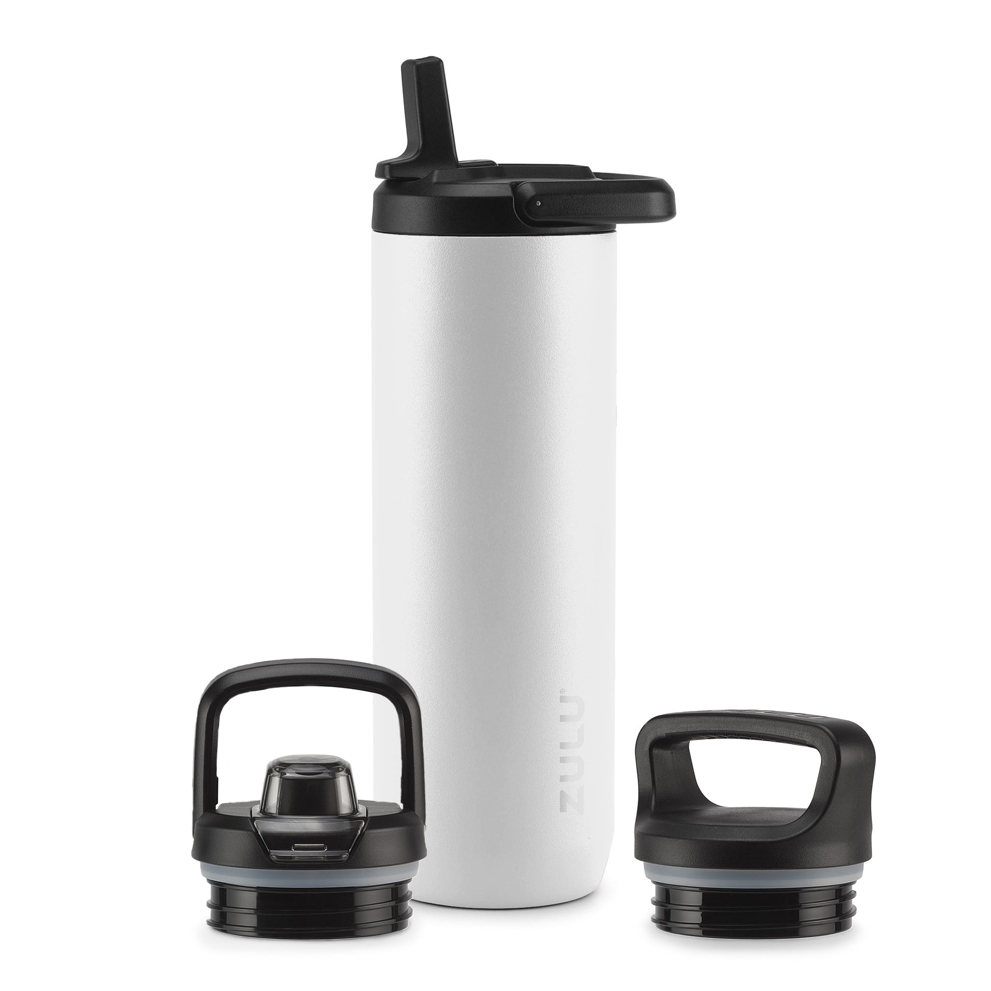 base-stainless-steel-bottle-with-three-lids-u9 Zulu_SS_Core_24oz_White_2_Lids_cbc7570c-d6d0-451a-a809-d20556dc627d.jpg